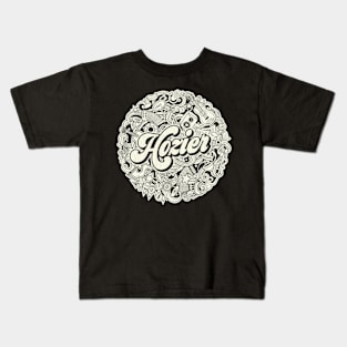 Vintage Circle - Hozier Kids T-Shirt